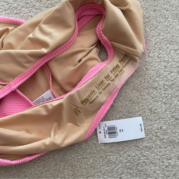 HIGH WAISTED RIBBED SWIM BOTTOMS - Picture 6 of 6